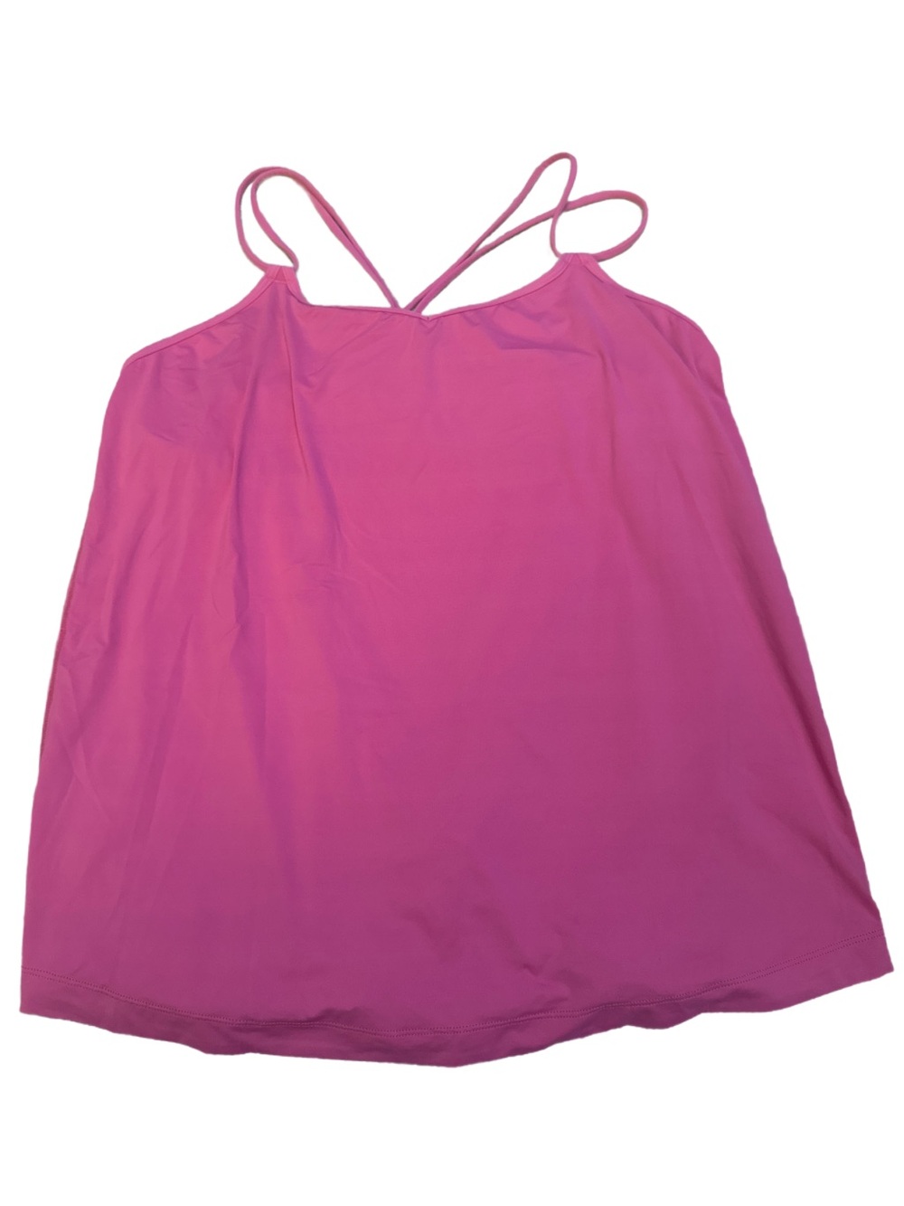 Lululemon Strappy Open Back Tank Pink Size 12
